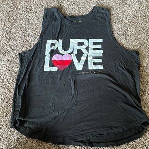 Pure barre spiritual gangster muscle tank